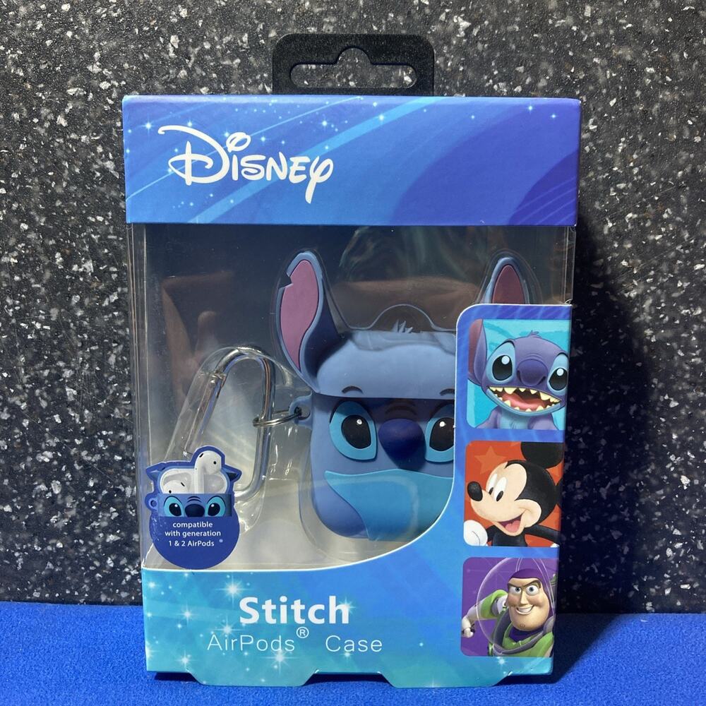 Disney Stitch AirPods Case- Compatible with Generation 1 & 2 AirPods NIB